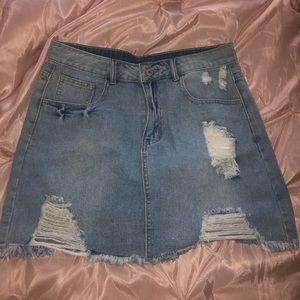 Jean Skirt